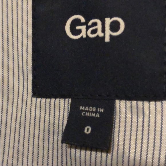 GAP - Blazer with gold buttons & striped liner - Picture 5 of 5